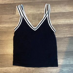 Black American Eagle Tank Top